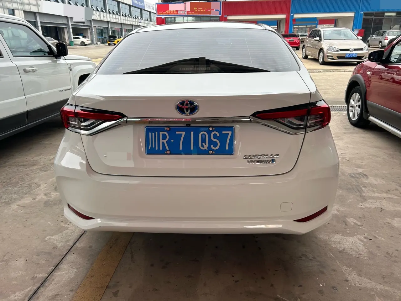 Toyota 2023 Corolla Double Engine 1.8 Stepless Intelligent Electric Hybrid Pioneer Edition Automatic Gear 4