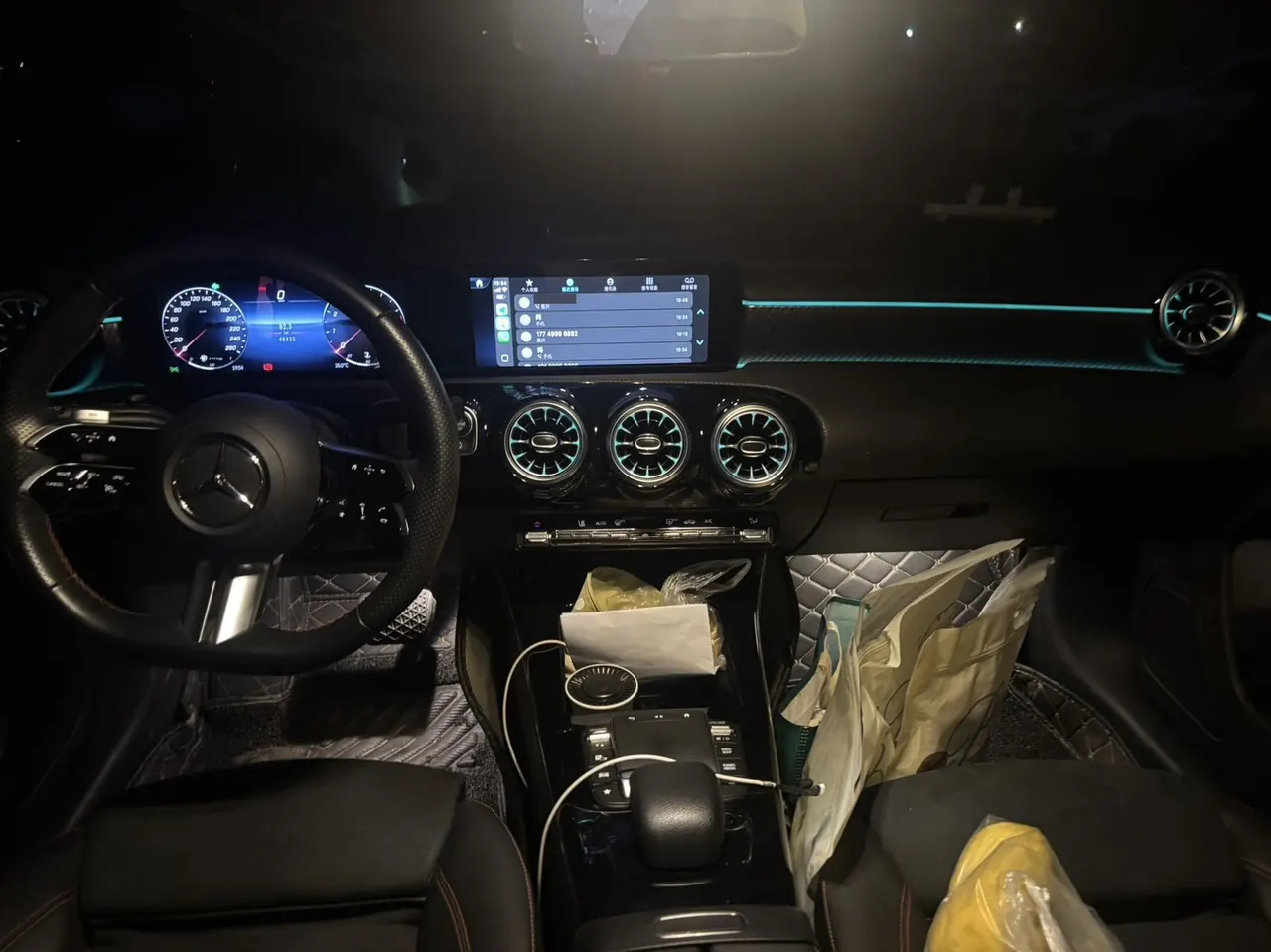 Mercedes Benz Class A 2023 A 200 L 1.3T Fashion Automatic Gear 3