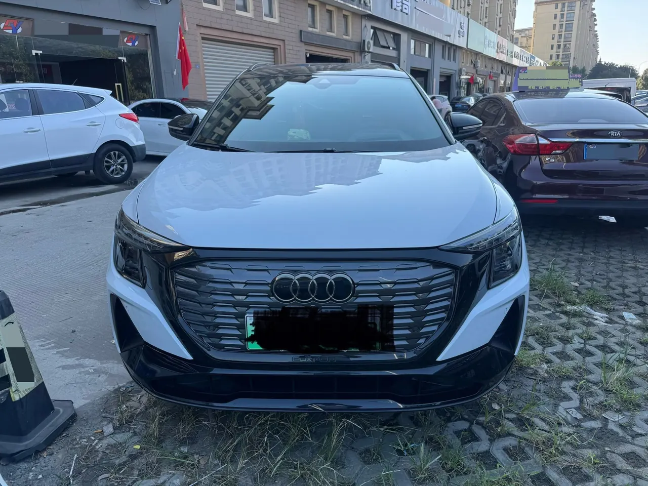 Audi 2023 Q5 e-tron 40 star shine mecha set automatic gear 2