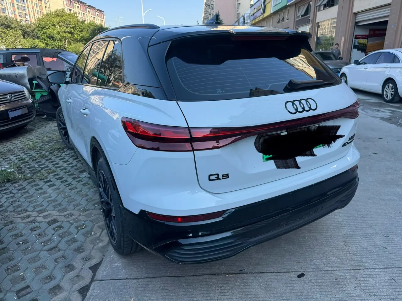 Audi 2023 Q5 e-tron 40 star shine mecha set automatic gear 7