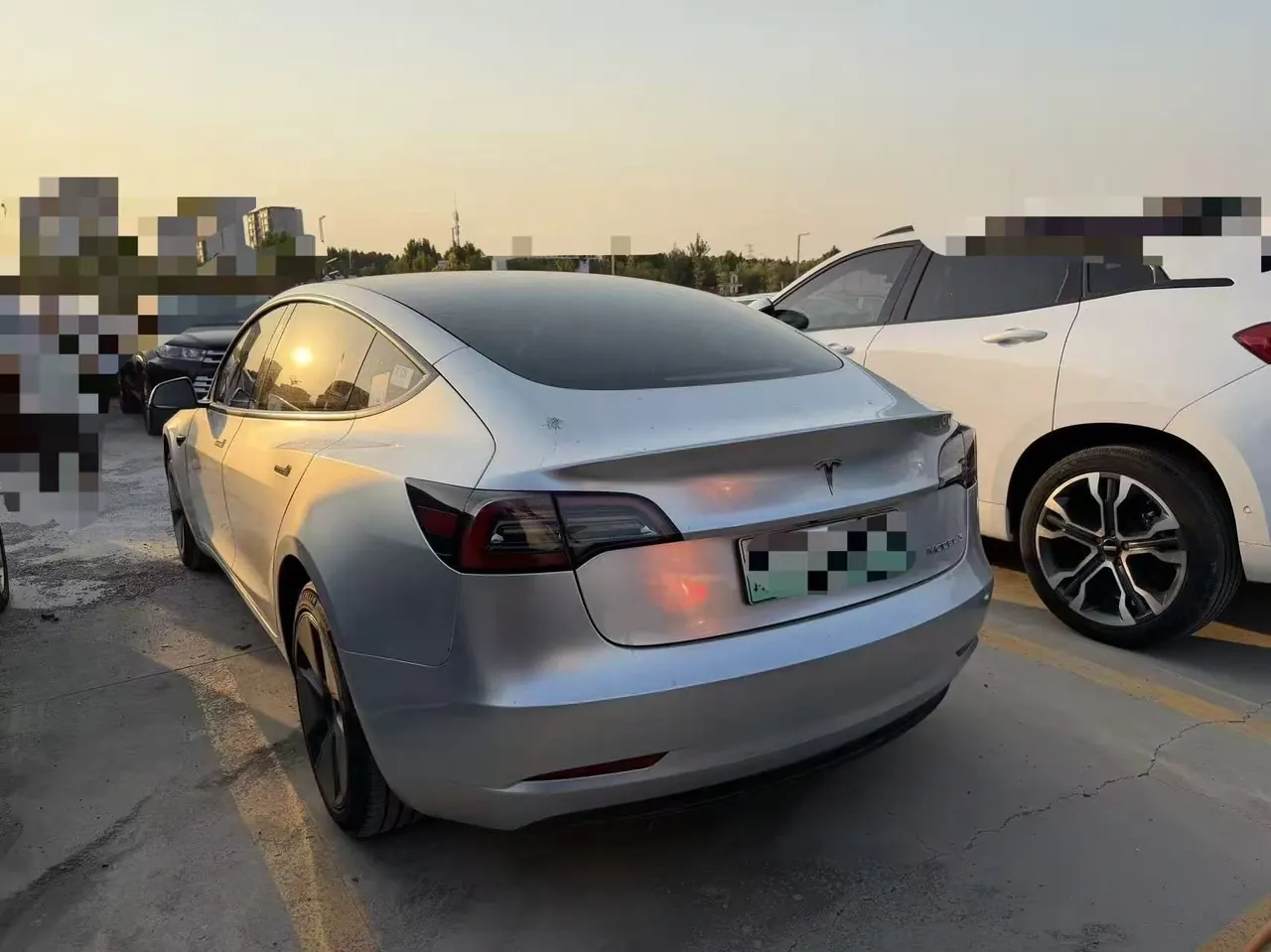 Tesla 2023 Model 3 Rejuvenation Edition Rear Wheel Drive Automatic Transmission 6