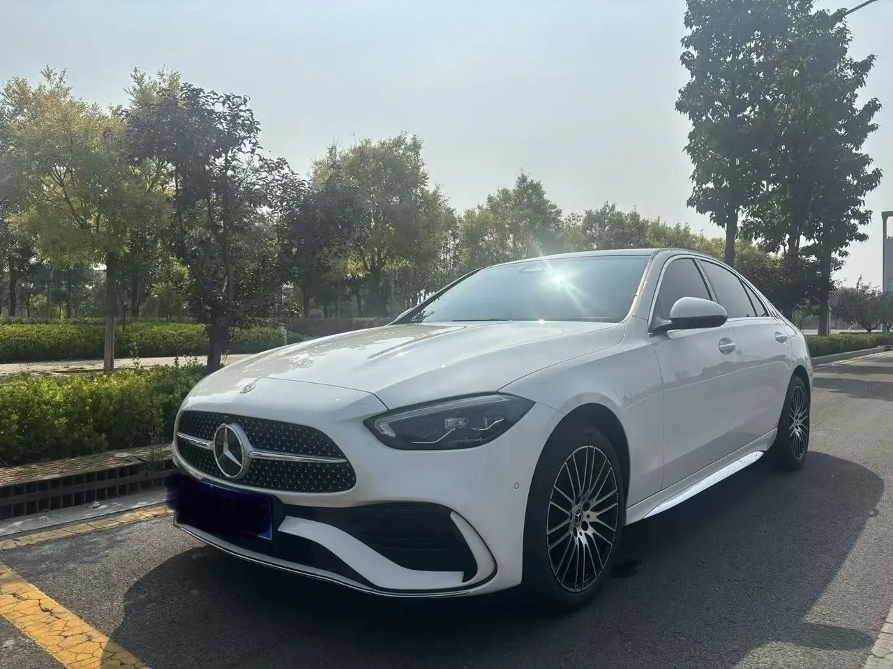 Открыть галерею: Mercedes Benz Class C 2022 C 260 L 48V 1.5T Sports Edition Automatic Gear