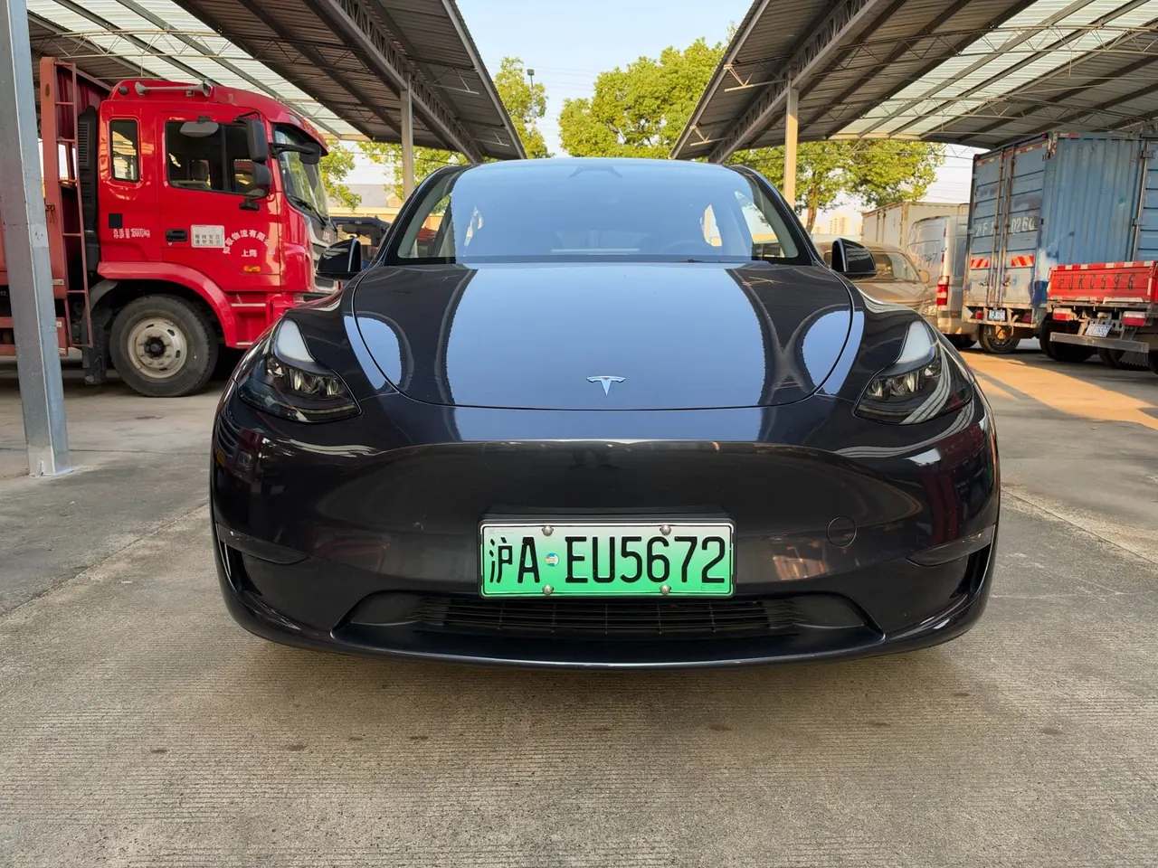 Tesla 2024 Model Y long endurance all-wheel drive version automatic transmission 2