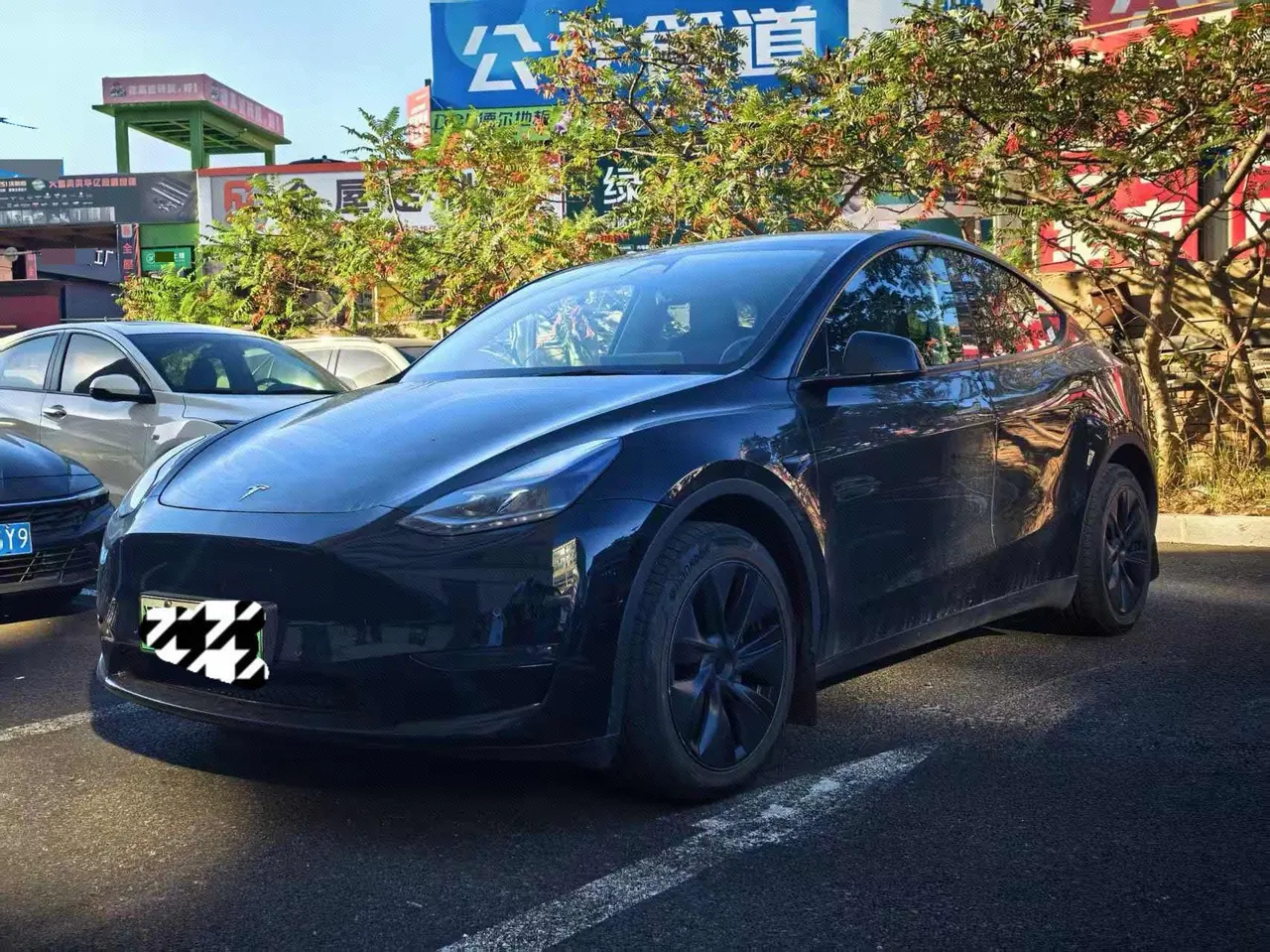 打开图片灯箱:Tesla 2023 Model Y long endurance all-wheel drive version automatic transmission