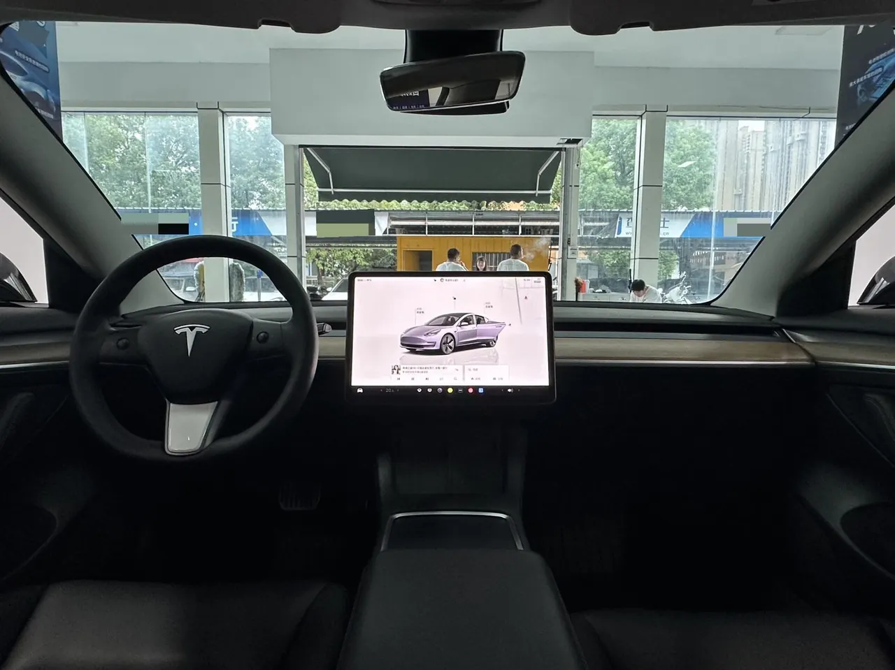 Tesla 2022 Model 3 rear-wheel drive version of automatic transmission 9
