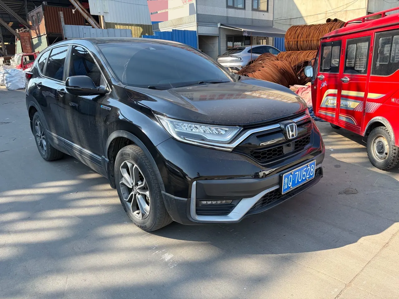 Honda 2021 CR-V hybrid 2.0 stepless two-wheel drive sharp and clean version automatic transmission 3