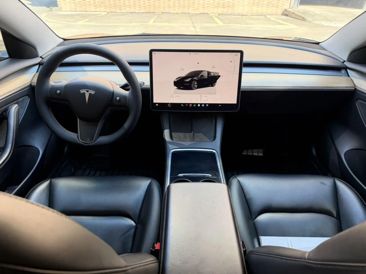 Tesla 2022 Model 3 rear-wheel drive version of automatic transmission 4