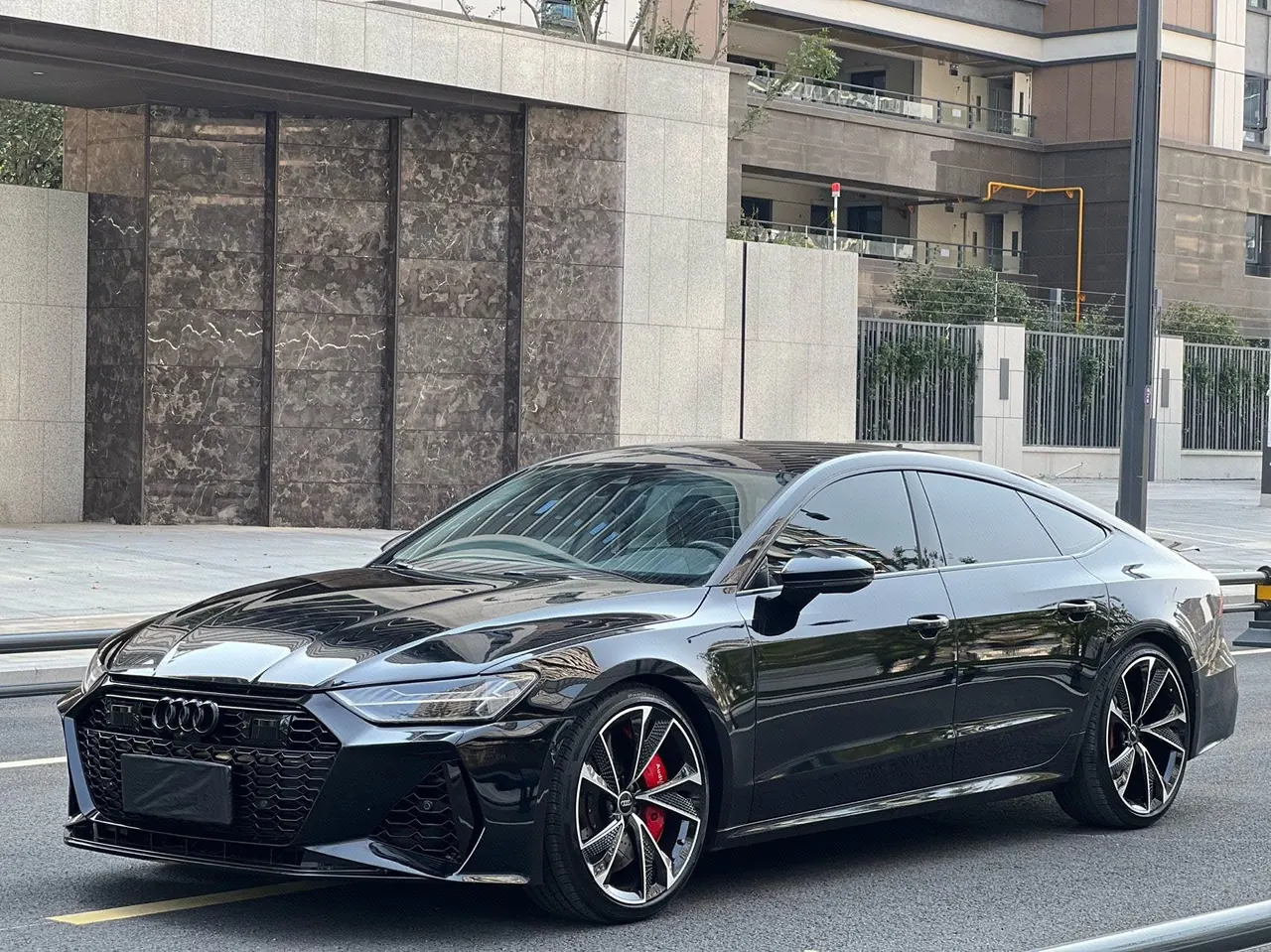 Открыть галерею: Audi A7 (Imported) 2021 A7 Sportback 2.0TFSI 45TFSI Exclusive Automatic Gear