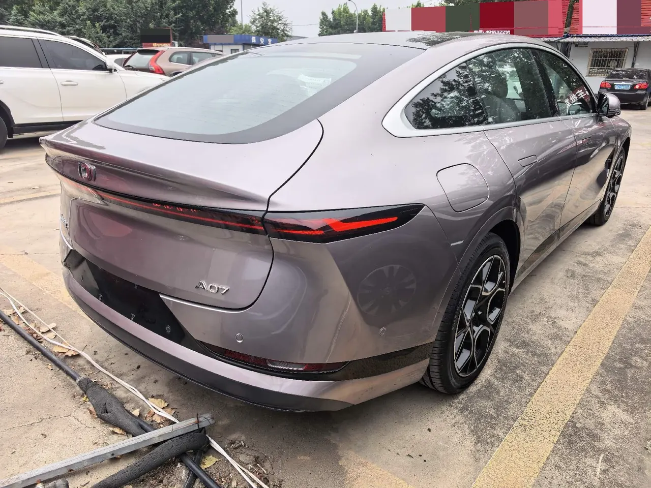 QiYuan 2025 A07 Blue Whale Pure Electric Edition 710 Smart Driving Flagship Automatic Gear 6