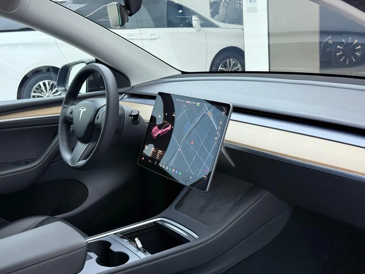 Tesla 2021 Model Y long endurance all-wheel drive version automatic transmission 4