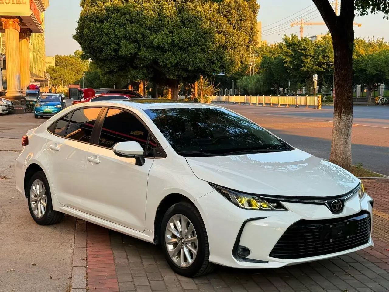 Toyota 2024 corolla 1.2T stepless elite version of automatic gear 3