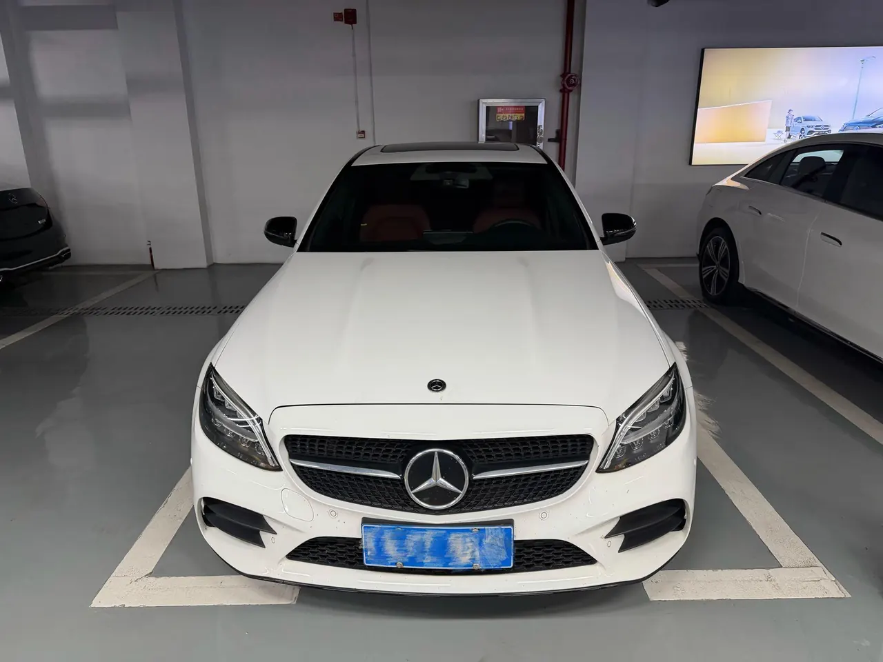 Mercedes Benz Class C 2021 C 260 48V 1.5T Star Yao Zhen Tibetan Edition Automatic Gear 2