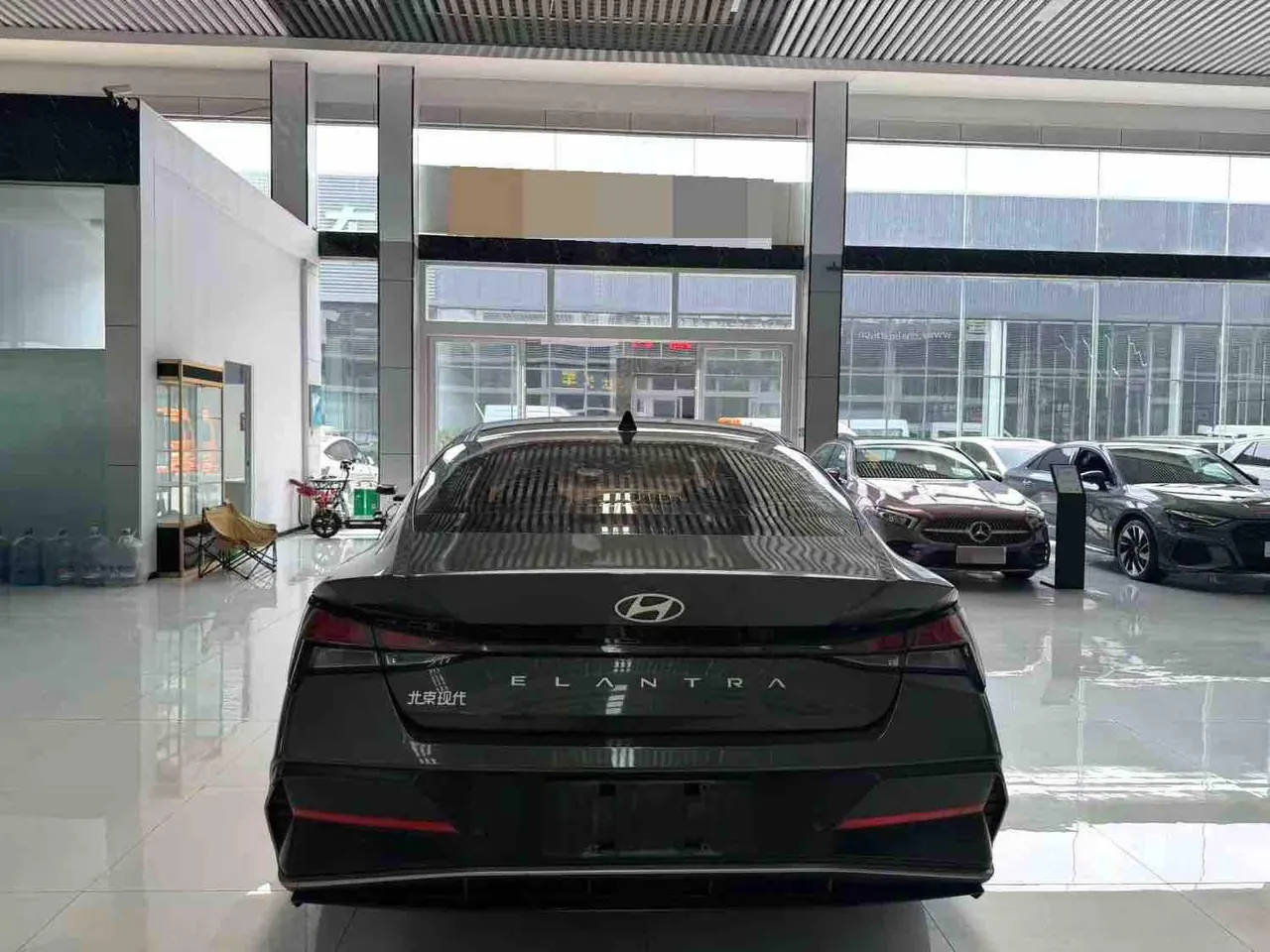 Hyundai 2023 Elantra-sedan 1.5 stepless GLX elite automatic gear 3