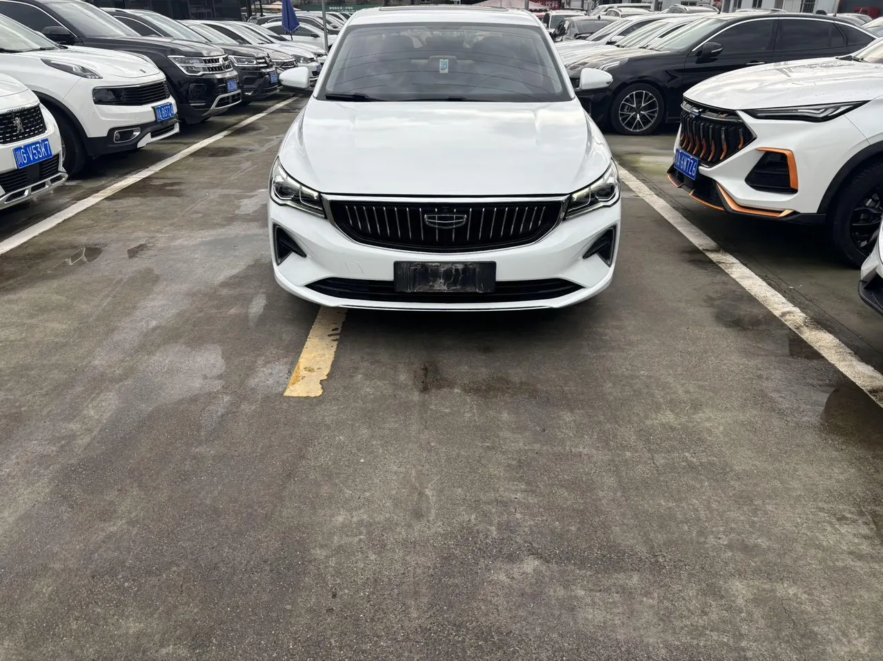 Geely 2022 Emgrand-sedan 1.5 stepless flagship automatic gear 2