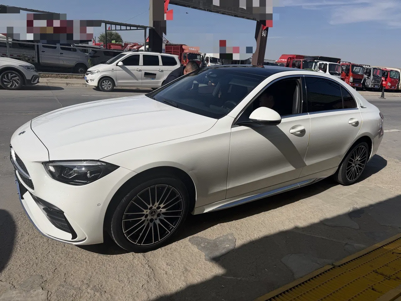 Open image lightbox: Mercedes Benz Class C 2022 C 260 L 48V 1.5T Sports Edition (Modified) Automatic Gear