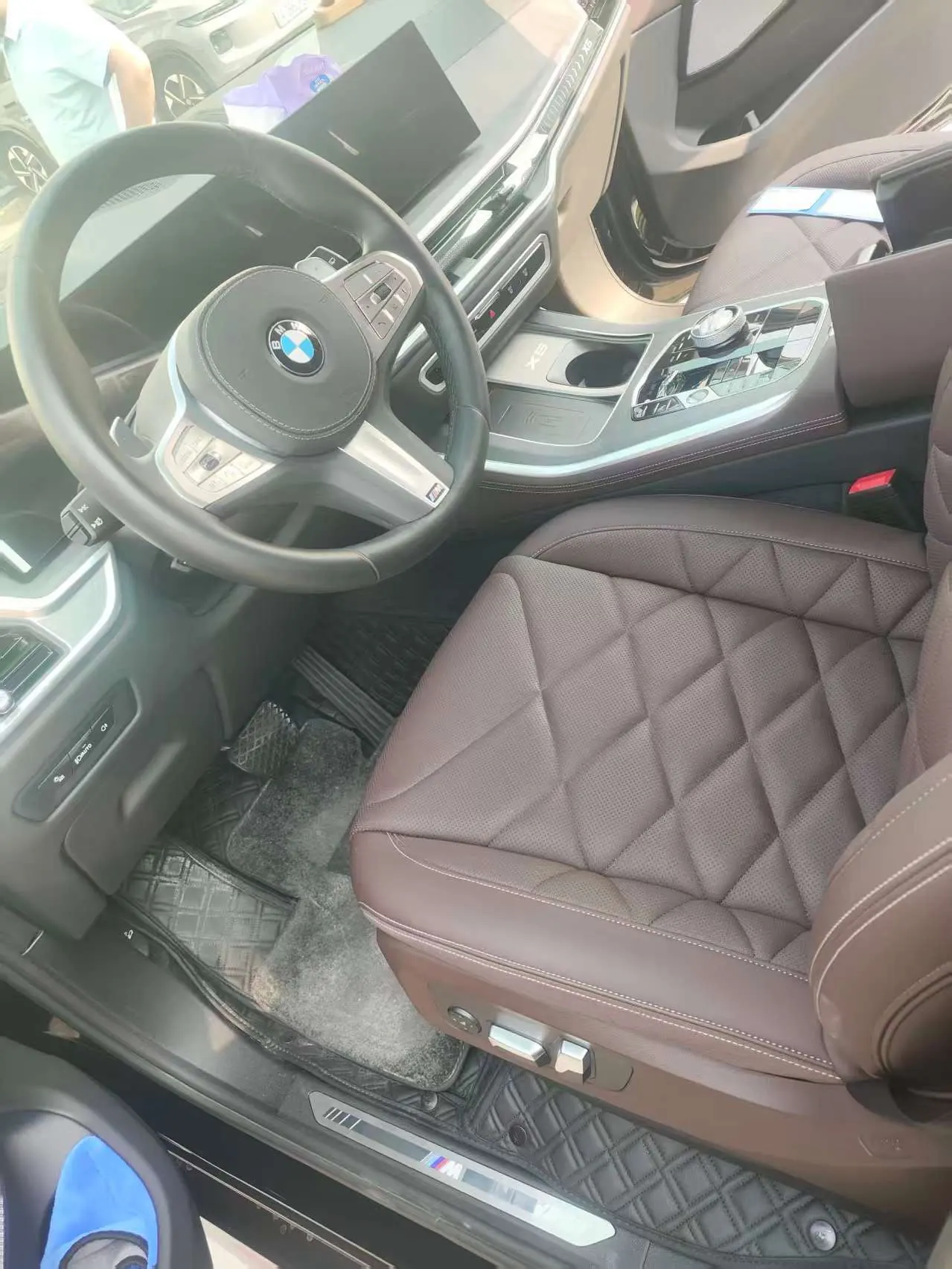 BMW 2025 X5 xDrive30Li 48V 2.0T exclusive m sports obsidian night suit automatic gear 2