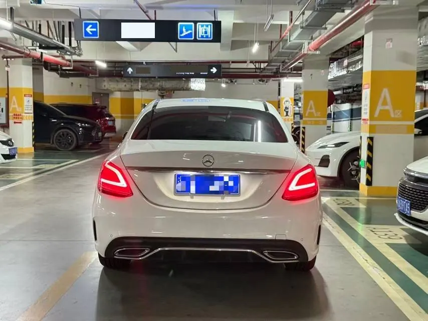 Mercedes Benz Class C 2020 C 200 L 1.5T Fashion Sports Edition Automatic Gear 8