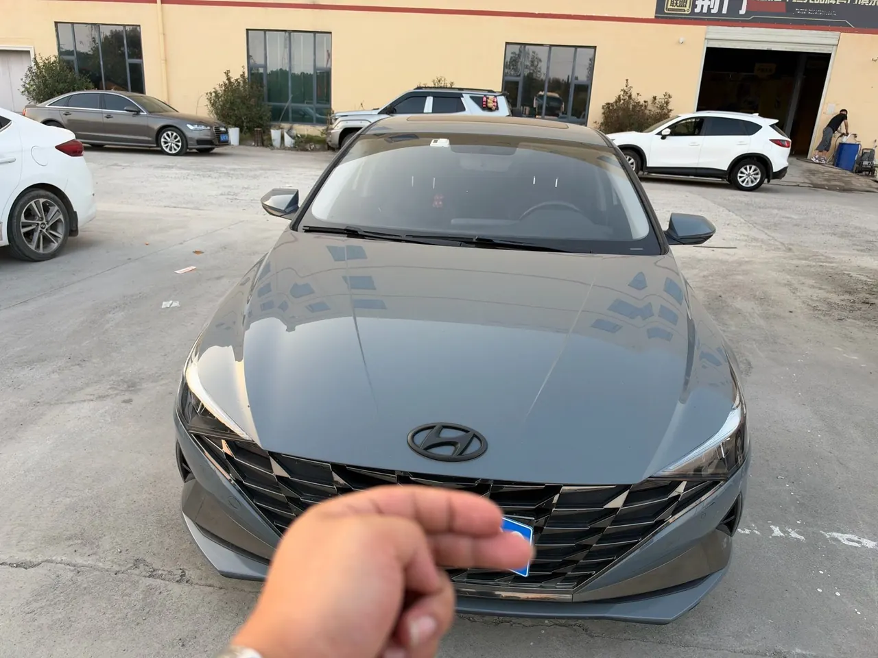 Hyundai 2021 Elantra-sedan 1.5 stepless GLX elite automatic gear 2
