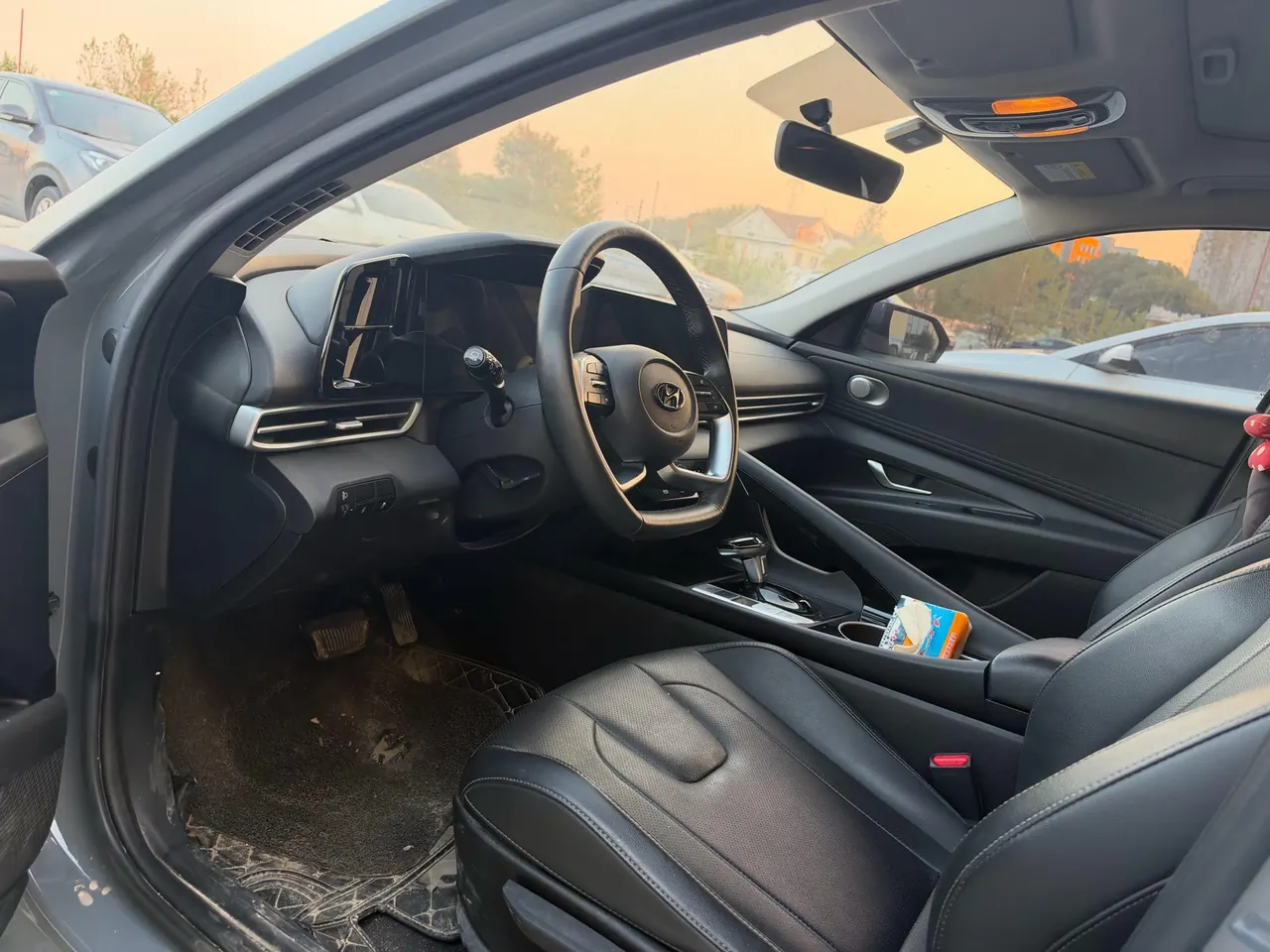 Hyundai 2021 Elantra-sedan 1.5 stepless GLX elite automatic gear 3
