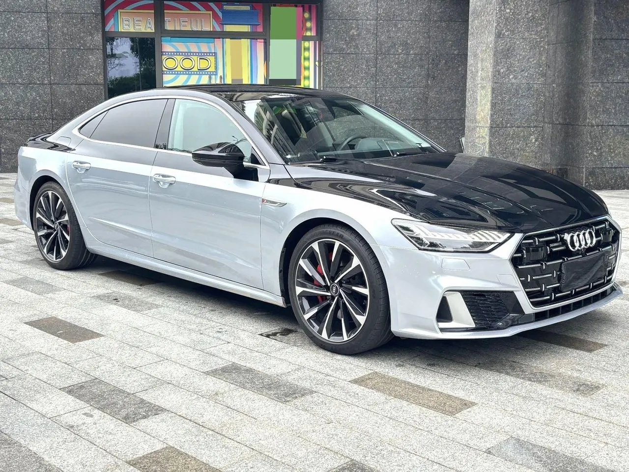 Audi 2022 A7L 48V 3.0TFSI 55TFSI Quattro S-line Zhiyuan Crystal Suit Automatic Gear 3