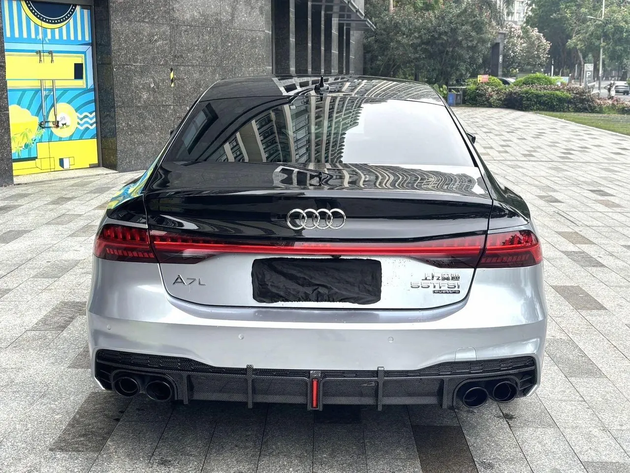 Audi 2022 A7L 48V 3.0TFSI 55TFSI Quattro S-line Zhiyuan Crystal Suit Automatic Gear 5