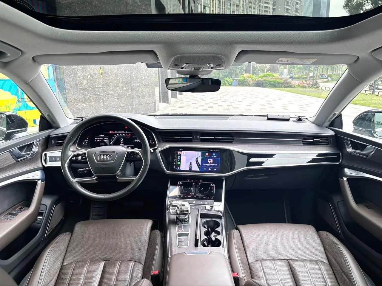 Audi 2022 A7L 48V 3.0TFSI 55TFSI Quattro S-line Zhiyuan Crystal Suit Automatic Gear 9