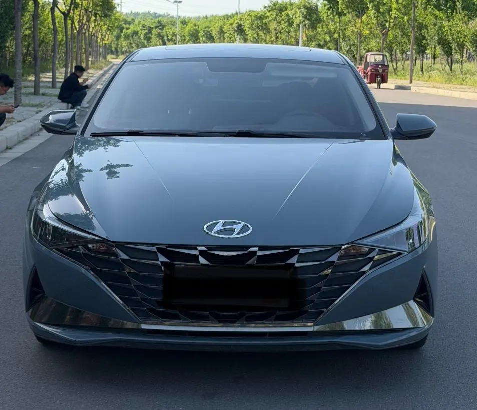 Hyundai 2022 Elantra-sedan 1.5 stepless GLX elite automatic gear 2