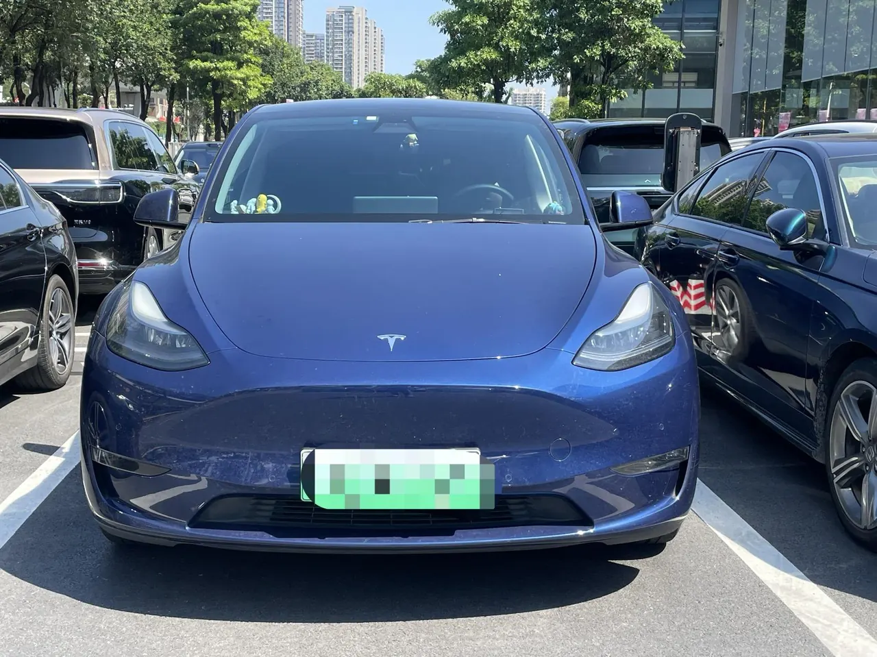 Tesla 2022 Model Y long endurance all-wheel drive version automatic transmission 2