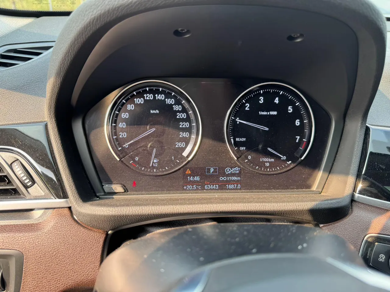 BMW 2020 X1 sDrive20Li 1.5T fashion automatic gear 16
