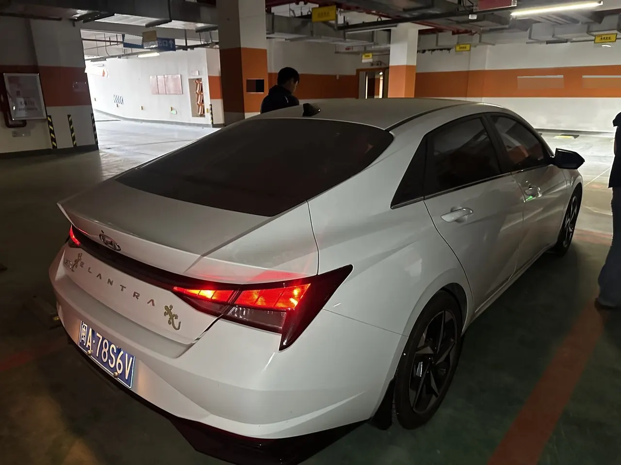 Hyundai 2022 Elantra-sedan 1.5 stepless GLX elite automatic gear 2