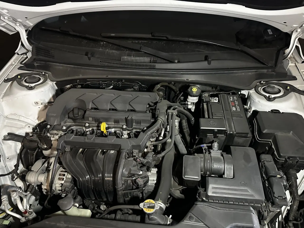 Hyundai 2022 Elantra-sedan 1.5 stepless GLX elite automatic gear 3