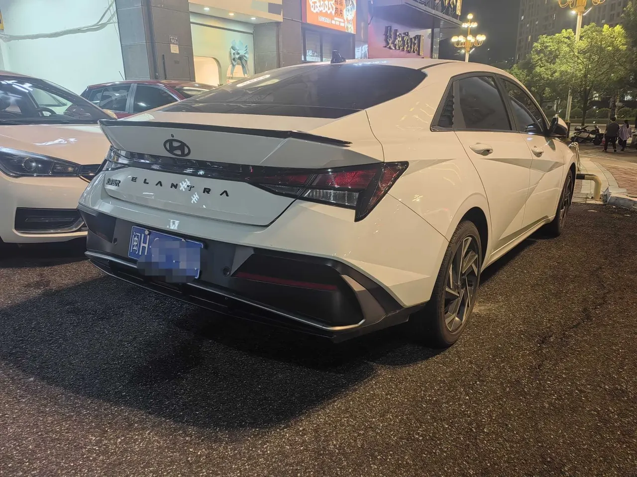 Hyundai 2023 Elantra-sedan 1.5 stepless GLX elite automatic gear 4