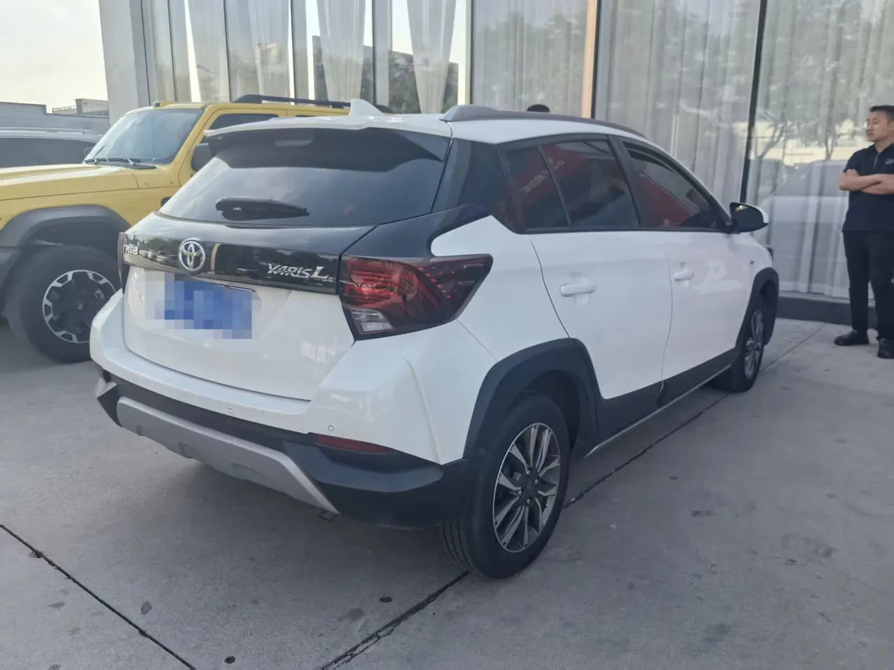 Toyota yaris 2022 YARiS L to dazzle X 1.5 stepless luxury PLUS version of automatic gear 4