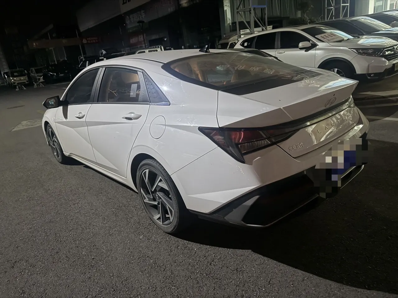 Hyundai 2023 Elantra-sedan 1.5 stepless GLX elite automatic gear 3