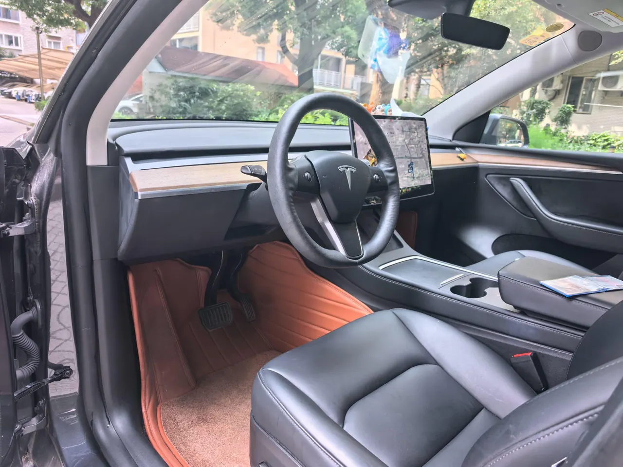 Tesla 2021 Model Y long endurance all-wheel drive version automatic transmission 4