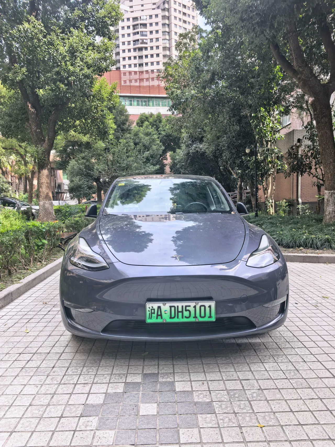 Tesla 2021 Model Y long endurance all-wheel drive version automatic transmission 8