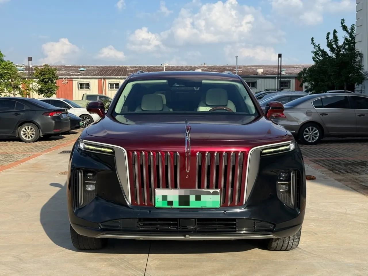 HongQi 2021 E-HS9 flag, collar 4 automatic gear 2