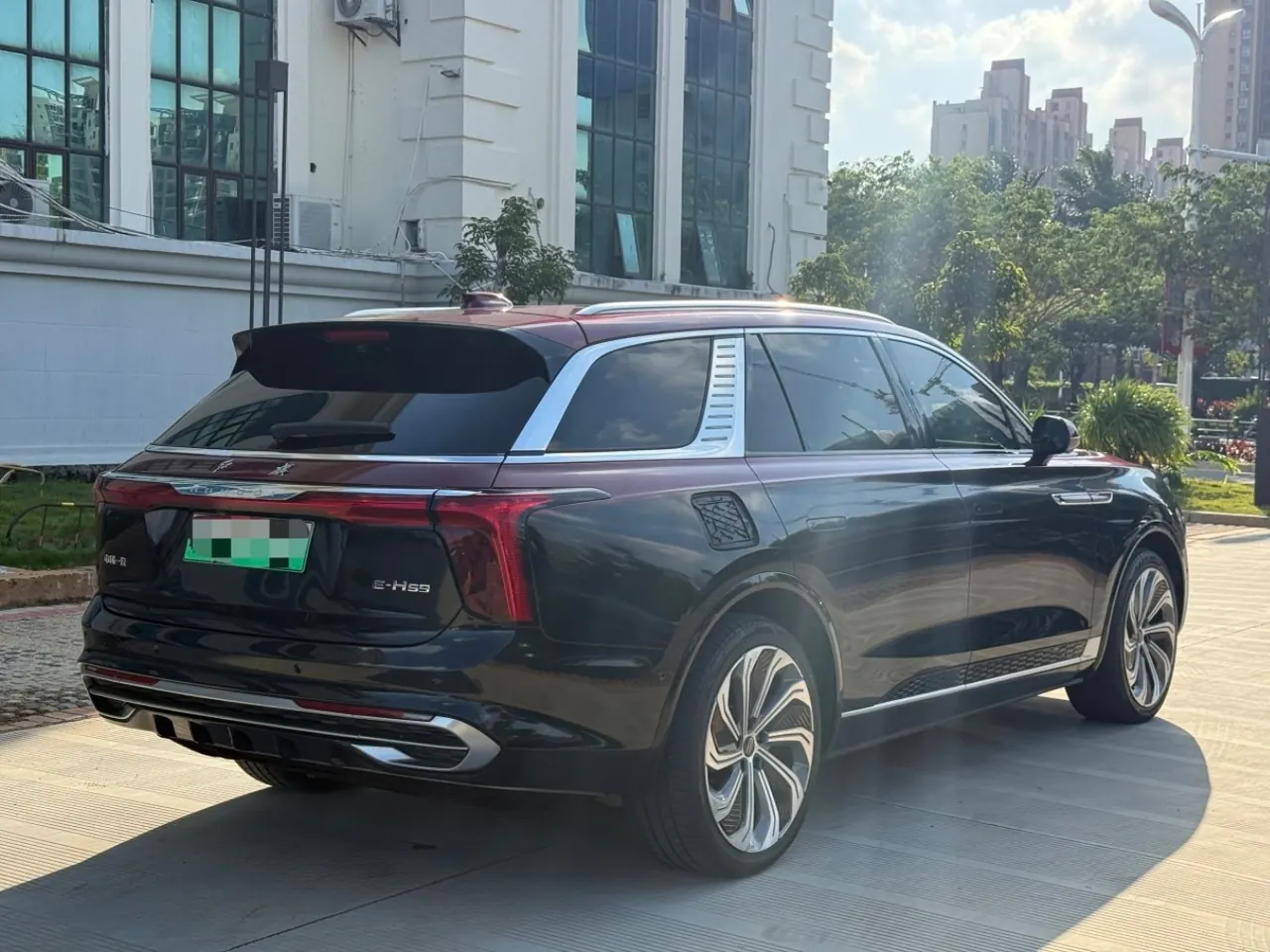 HongQi 2021 E-HS9 flag, collar 4 automatic gear 9