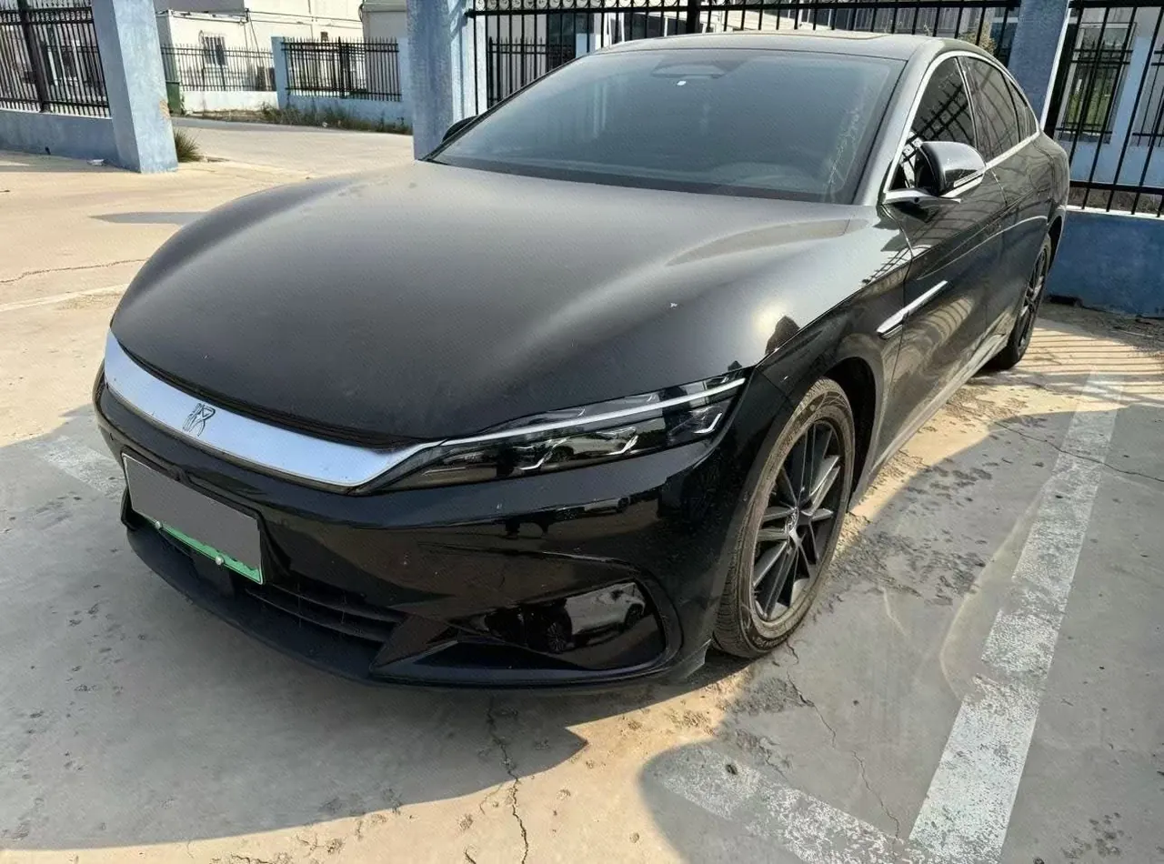 Открыть галерею: BYD 2025 Han DM-i 1.5T stepless smart driving version 245KM noble automatic gear