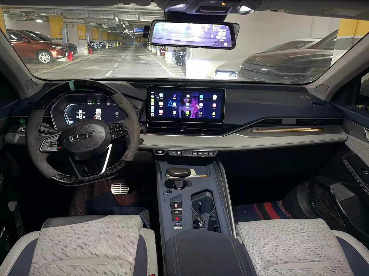 Geely 2021 xingrui 2.0T distinguished model (modified) automatic gear 4