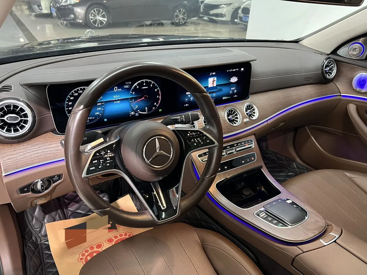Mercedes Benz E Class 2022 E 300 L 2.0T Fashion (Change 3) Automatic Gear 4