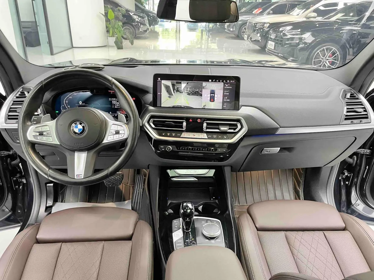BMW 2022 X3 xDrive30i 2.0T exclusive M obsidian night set (modified 2) automatic gear 5