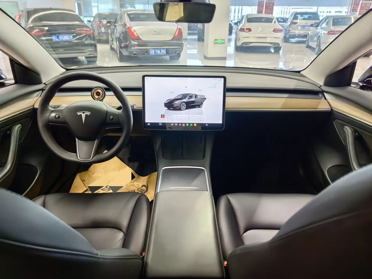 Tesla 2022 Model 3 rear-wheel drive version of automatic transmission 7