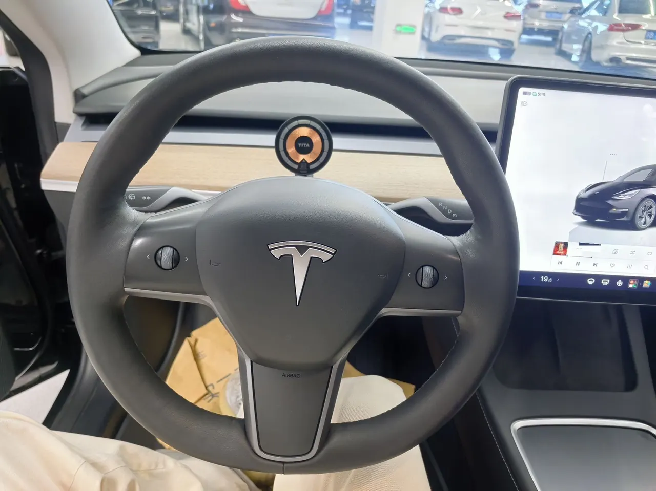 Tesla 2022 Model 3 rear-wheel drive version of automatic transmission 8