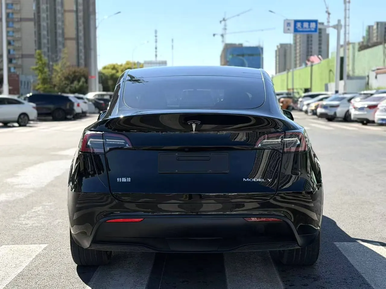 Tesla 2023 Model Y long endurance all-wheel drive version automatic transmission 12