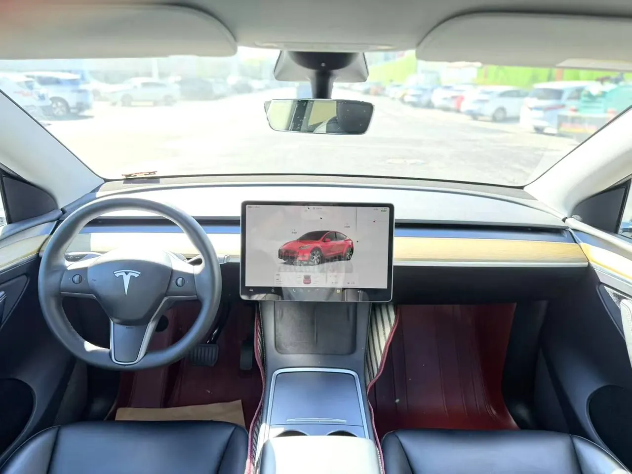 Tesla 2023 Model Y long endurance all-wheel drive version automatic transmission 5