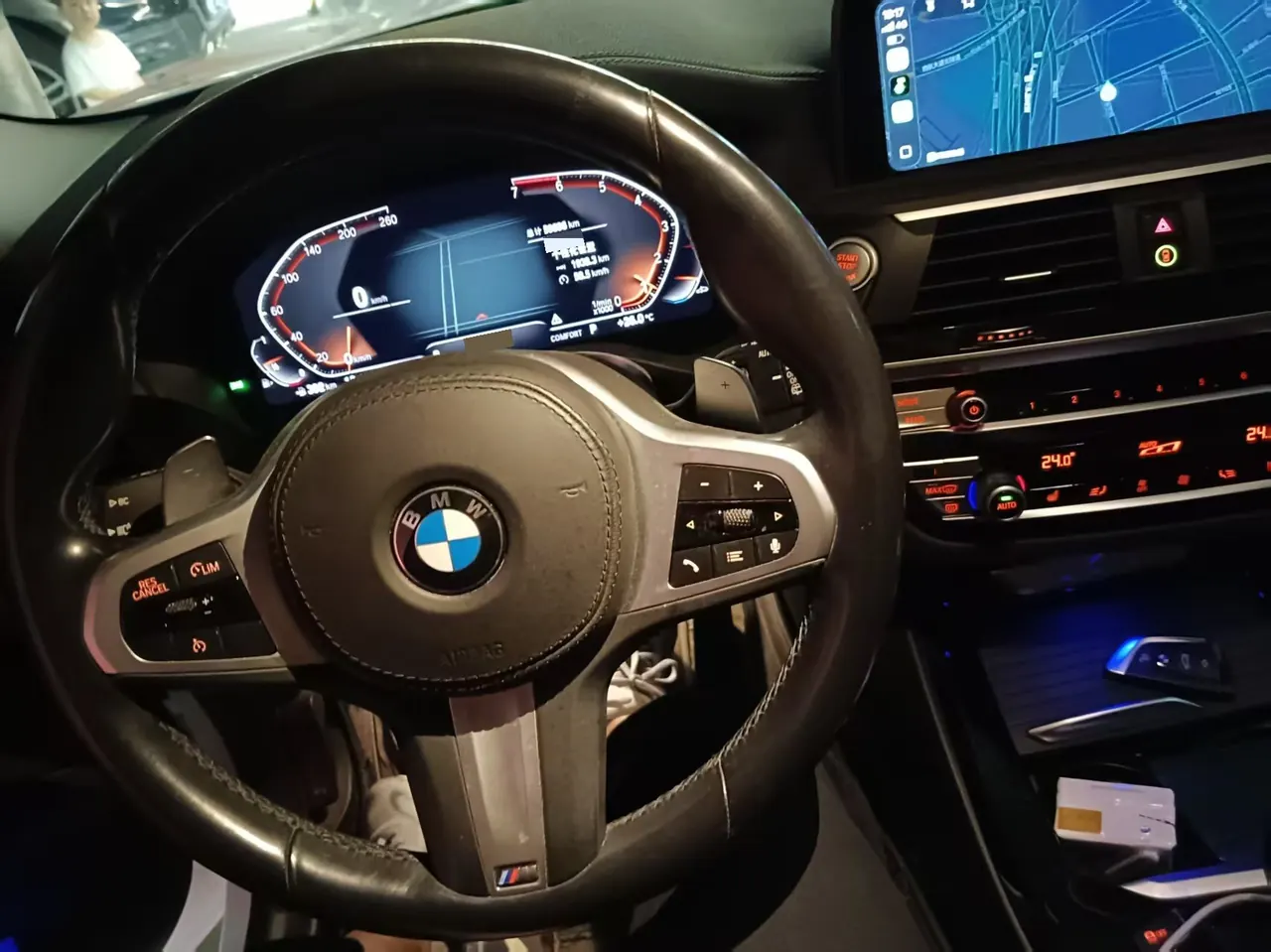 BMW 2021 X3 xDrive28i 2.0T M sports suit (changed) automatic gear 3