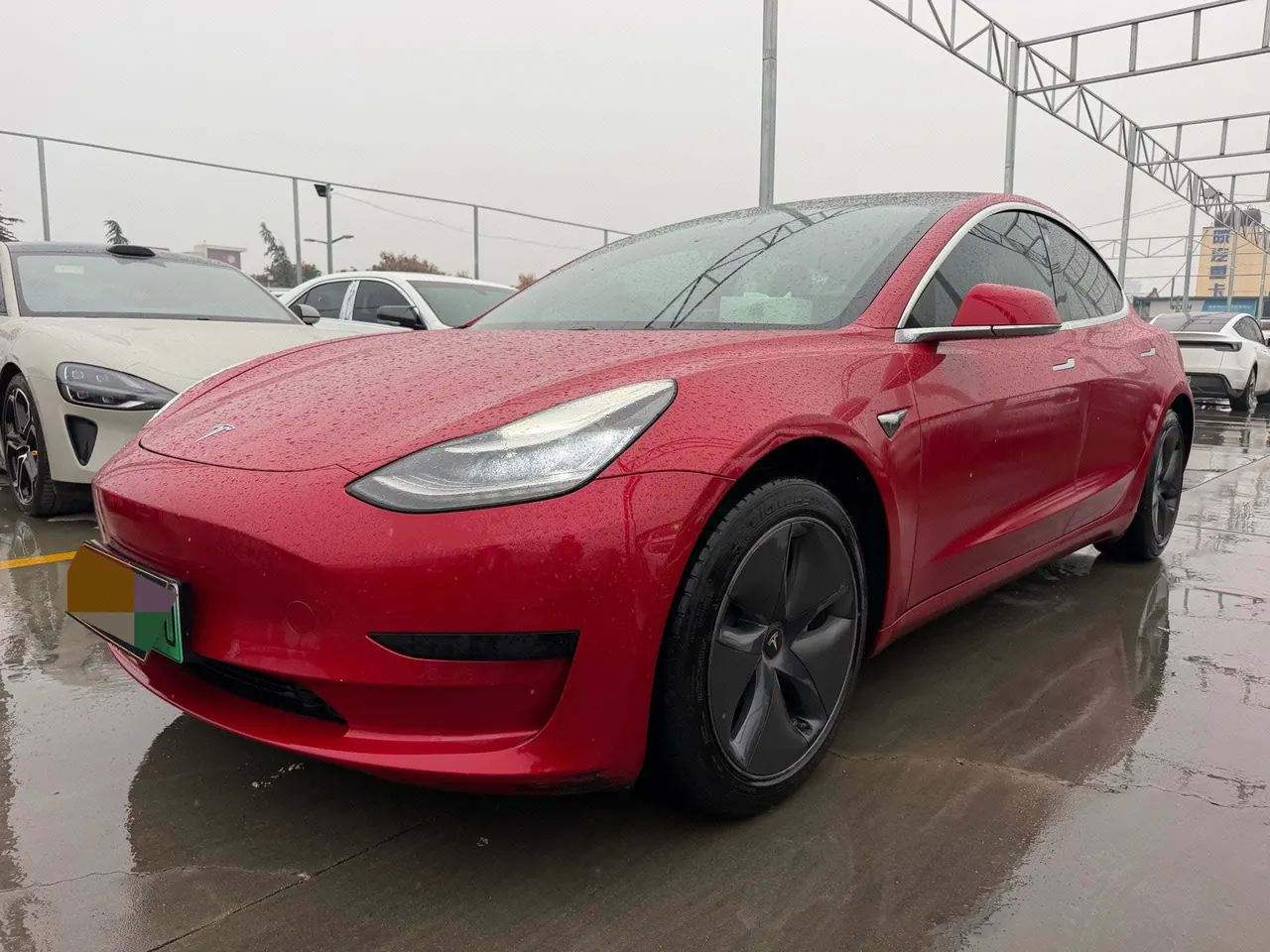 Open image lightbox: Tesla 2020 Model 3 Standard Endurance Rear Drive Upgraded Automatic Gear