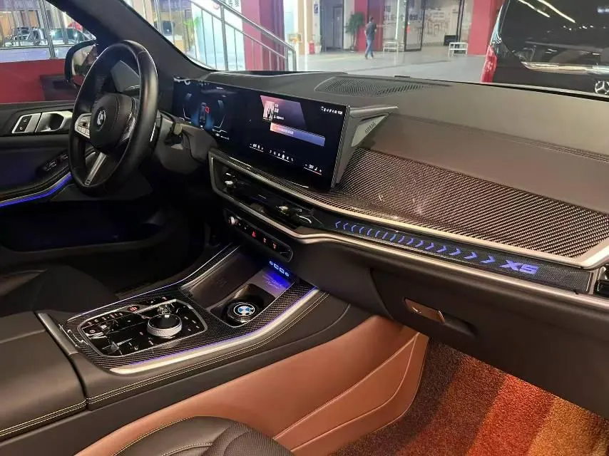 BMW 2025 X5 xDrive30Li 48V 2.0T exclusive m sports obsidian night suit automatic gear 3