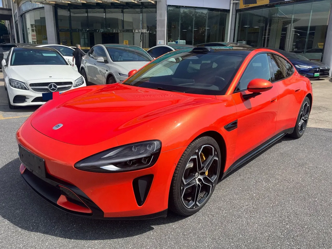 Открыть галерею: MI 2024 SU 7 800km 4-wheel drive ultra-long endurance high-end smart driving Max version automatic gear